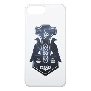 Lightning Bolt Thor's Hammer iPhone 8 Plus/7 Plus Case