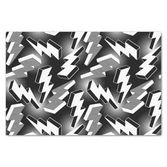 Lightning Bolts Tissue Paper Zazzle.co.uk