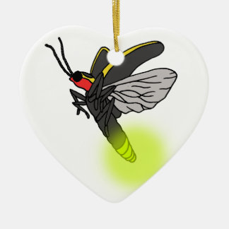 lightning bug flight 2 lit ceramic tree decoration