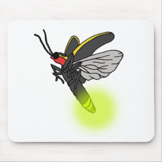 lightning bug flight 2 lit mouse mat