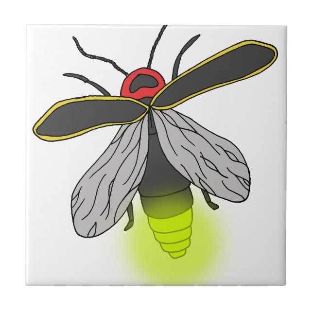 lightning bug flight lit tile (Front)