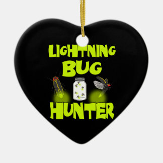 lightning bug hunter ceramic tree decoration