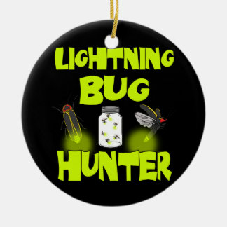 lightning bug hunter ceramic tree decoration