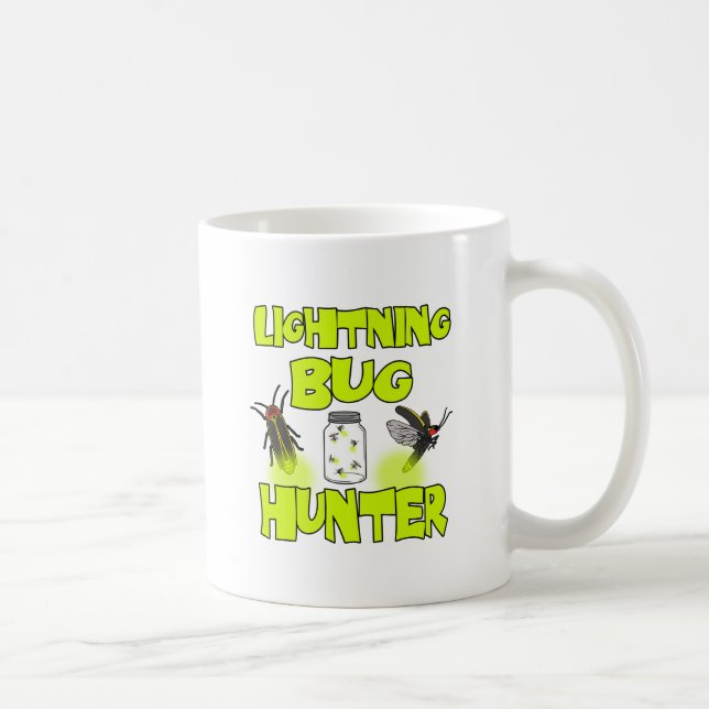 lightning bug hunter coffee mug (Right)