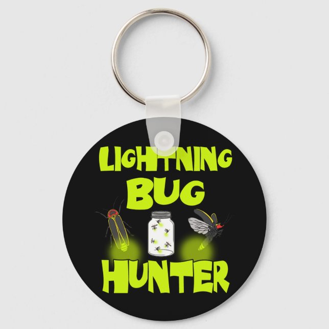 lightning bug hunter key ring (Front)