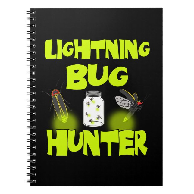 lightning bug hunter notebook (Front)