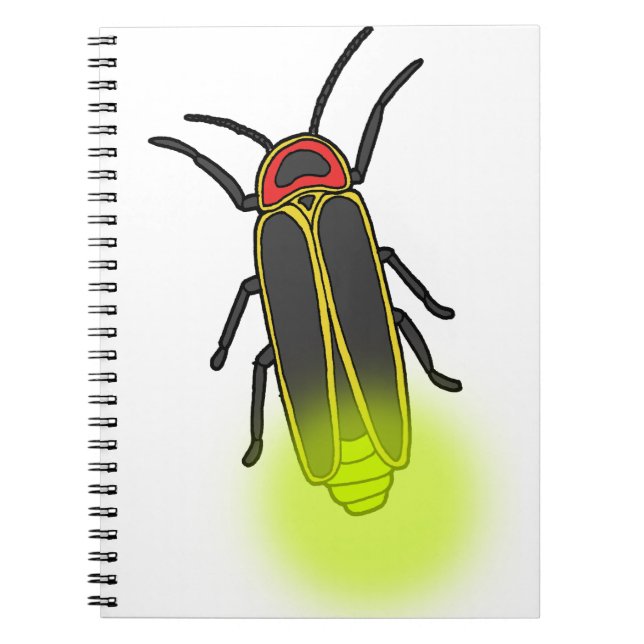 lightning bug lit notebook (Front)