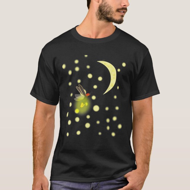 Lightning Bugs and Moon Bugs Insects Entomology Be T-Shirt (Front)