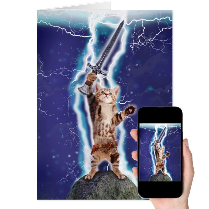 Lightning Cat | Zazzle