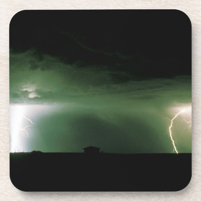 Lightning. Coaster (Front)