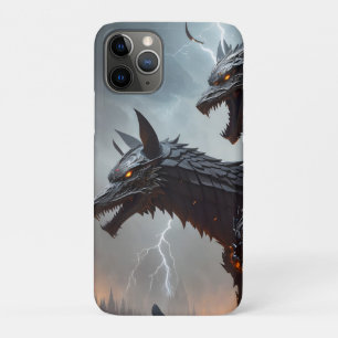 Lightning Cyborg Wolves iPhone 11 Pro Case