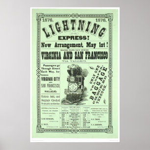 Lightning Express! (1831A) Poster