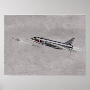 Lightning Fighter Missile Lock 1967 Poster