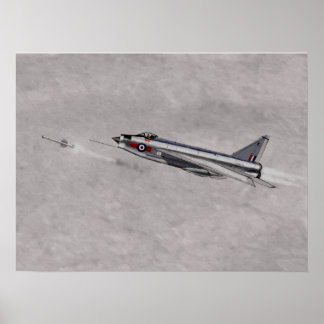 Lightning Fighter Missile Lock 1967 Poster