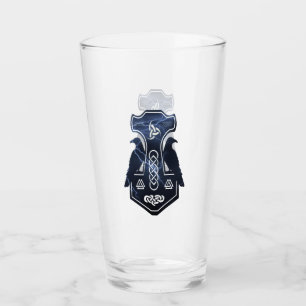 Lightning Filled Thor's Hammer Glass