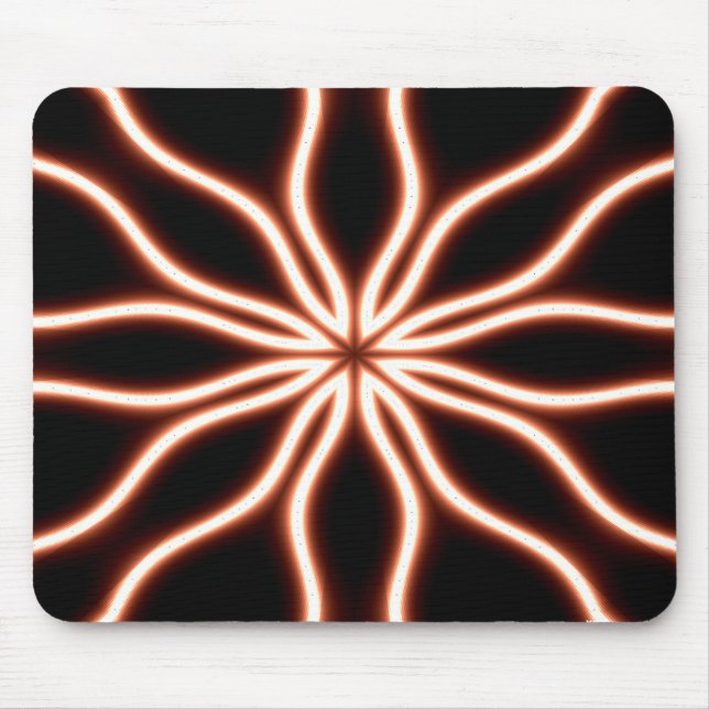 Lightning Flower... Mouse Mat (Front)
