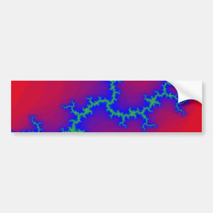 Lightning Fractal: Bumper Sticker
