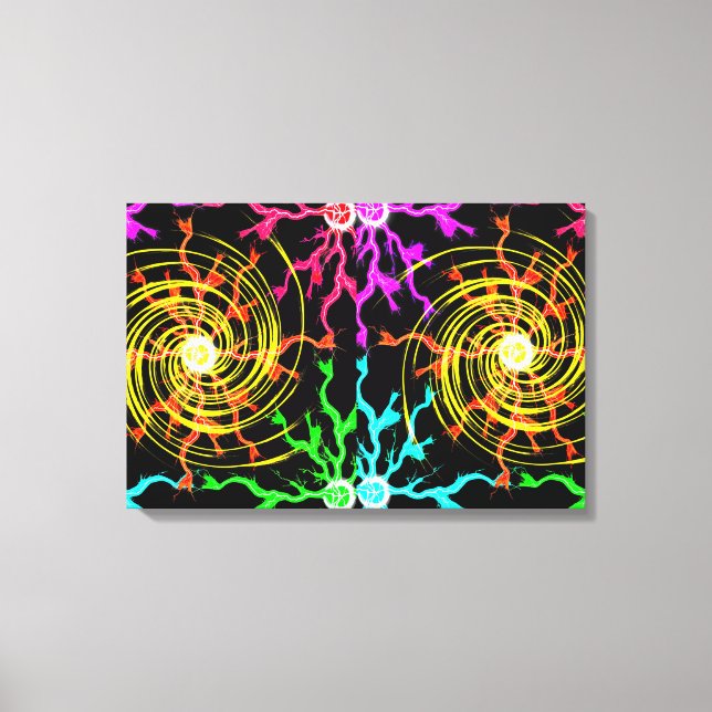 Lightning Hurricane Canvas (Front)