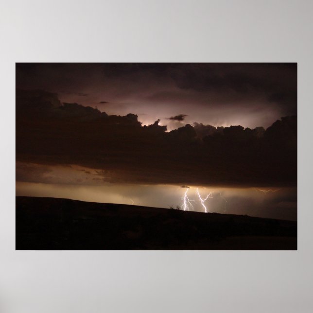 Lightning in Boulder Poster (Front)