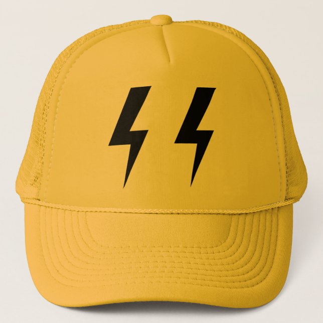 LIGHTNING JACK ® Monster Trucker Hat (Front)