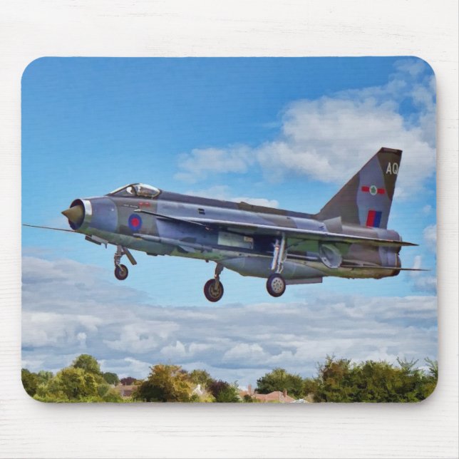 Lightning Jet Mouse Mat (Front)