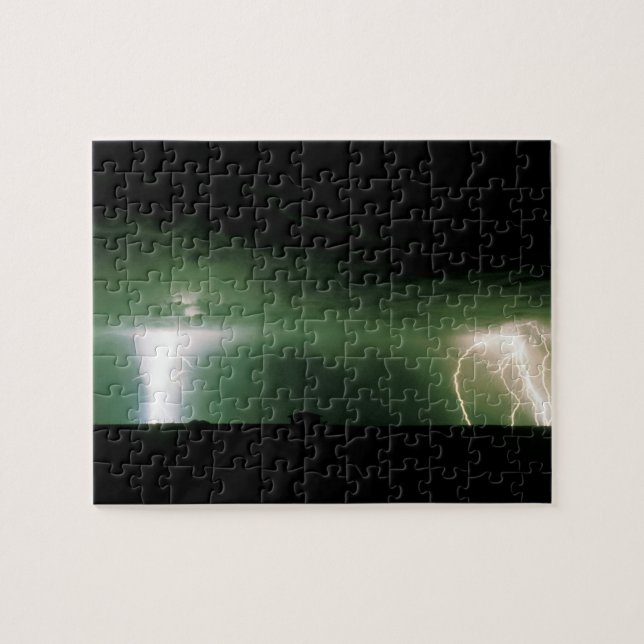 Lightning. Jigsaw Puzzle (Horizontal)
