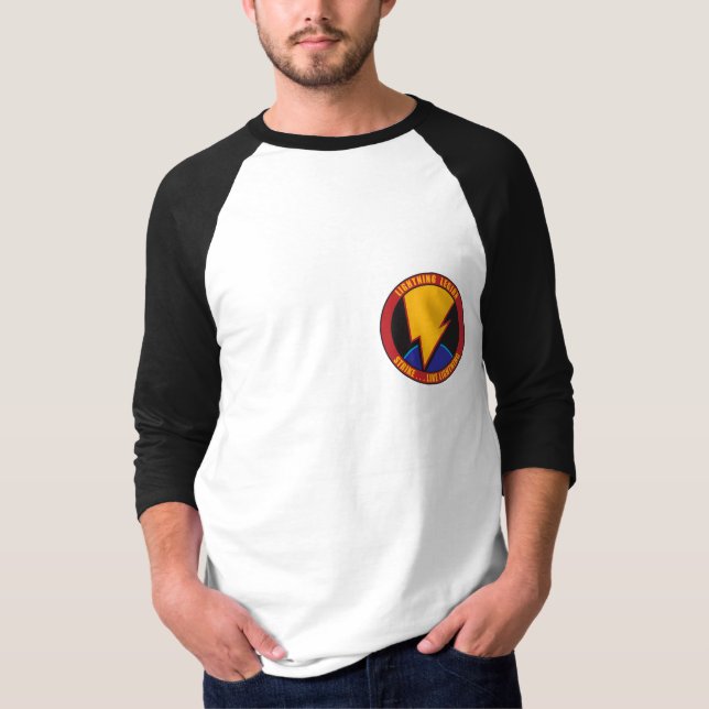 Lightning Legion Badge shirt (Front)