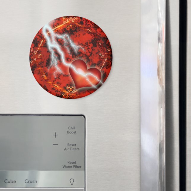 Lightning Love Large Magnet (In Situ (Fridge))