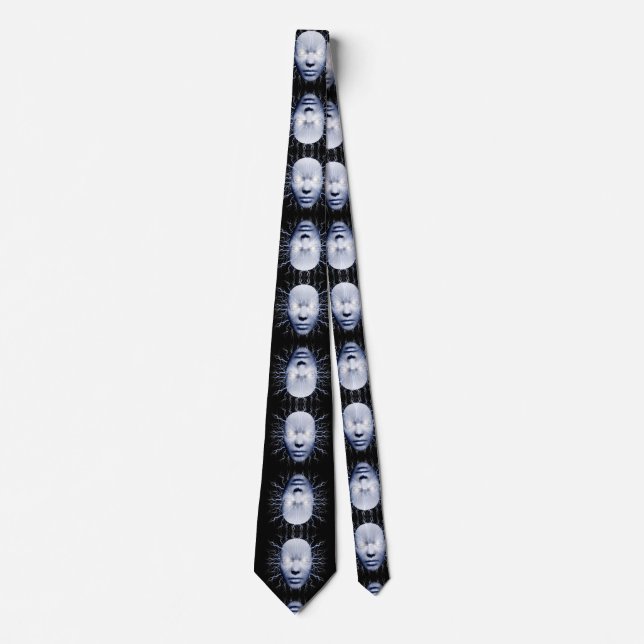 Lightning mask tie (Front)