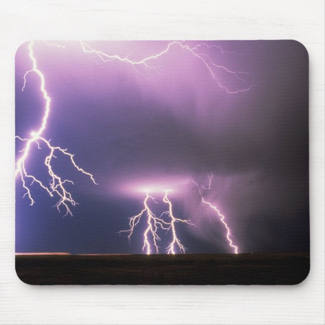 Lightning. Mouse Mat (Front)