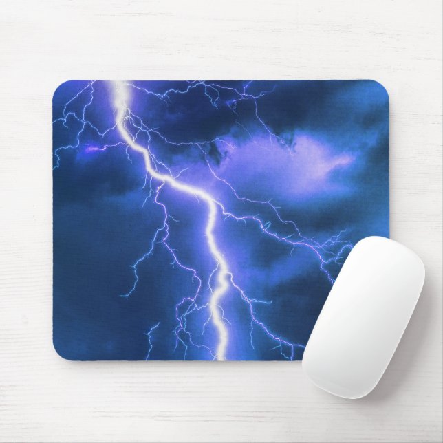 Lightning Mouse Mat (With Mouse)