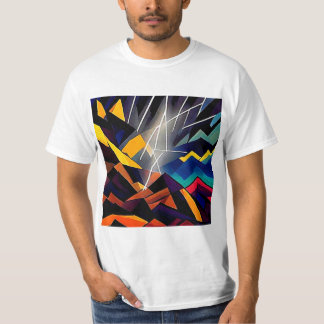 Lightning over Mountain Peaks 1 T-Shirt