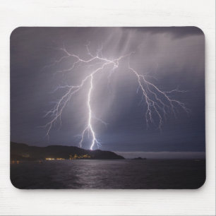 Lightning over Pacifica Mouse Mat