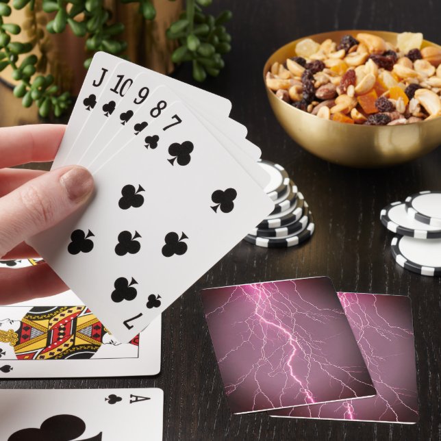 Lightning Playing Cards (In Situ)