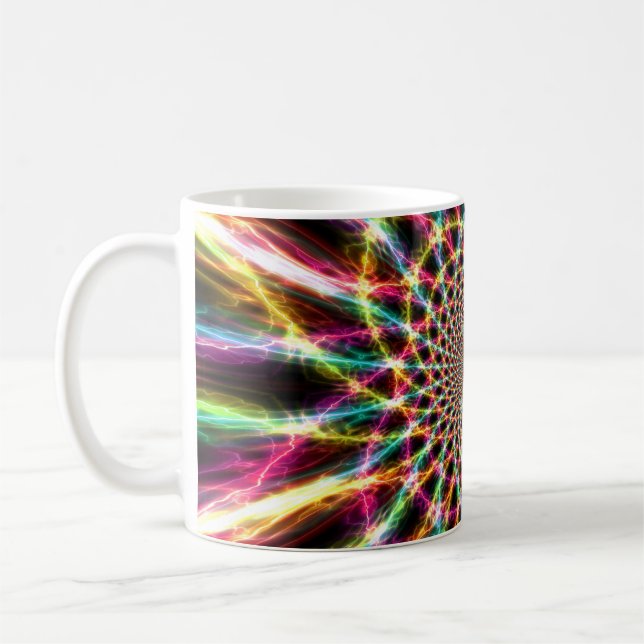 Lightning Rainbow Mug (Left)