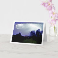 Lightning Sky Landscape