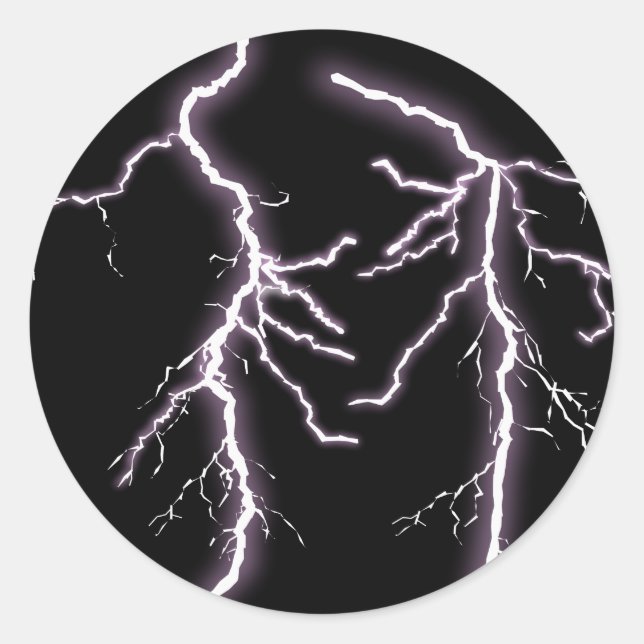 Lightning Sticker (Front)