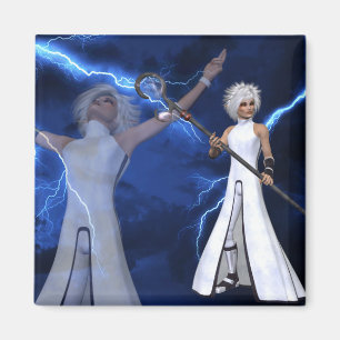 Lightning Storm - Fantasy/Anime Magnet