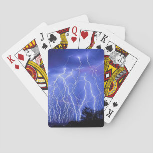 Lightning Storm Playing Cards