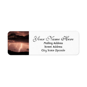 Lightning Storm Return Address