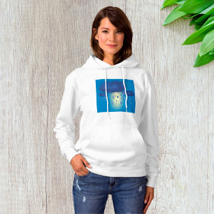 Lightning Storm Womens Hoodie