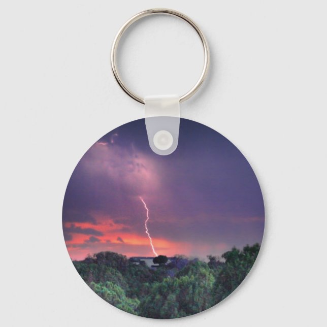 Lightning Strike Key Ring (Front)