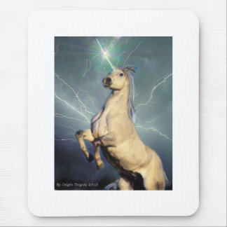 Lightning Strike Unicorn Mouse Mat