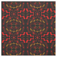 Lightning Suns Abstract Fabric