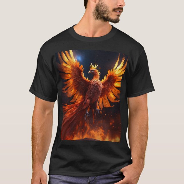 Lightning swan T-Shirt (Front)