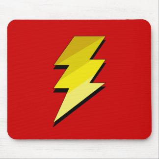 Lightning Thunder Bolt Mouse Mat