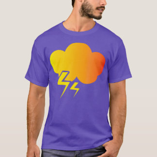 LIGHTNING  Thunder Bolt Storm Flash Cloud Gift T-Shirt