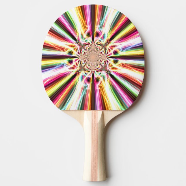 Lightning Warp Ping Pong Paddle (Front)