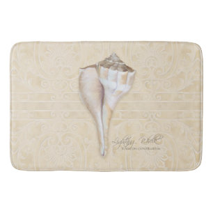 Lightning Welk Beach Ocean Seashore Coastal Decor Bath Mat