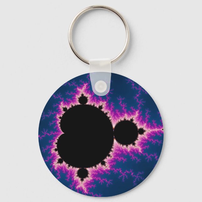 Lightningbrot - Fractal Key Ring (Front)